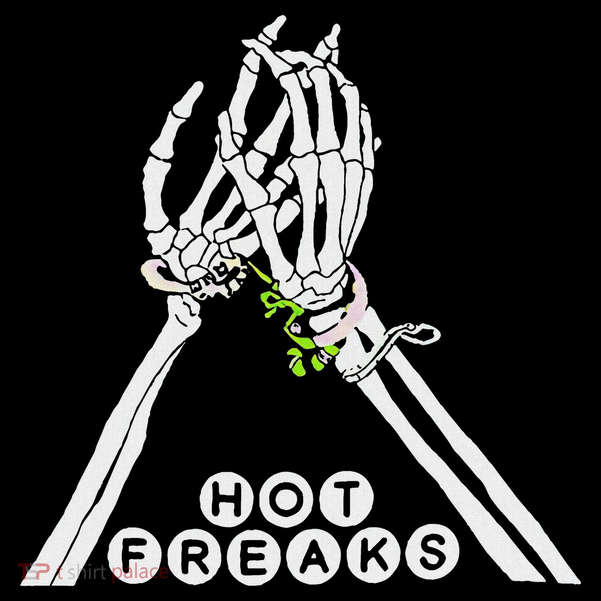 Skull Hand Hot Freaks Sweaty Bones Visor