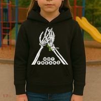 Skull Hand Hot Freaks Sweaty Bones Kids Hoodie thumb 3
