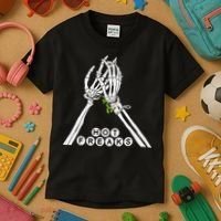 Skull Hand Hot Freaks Sweaty Bones Kids T-Shirt thumb 3