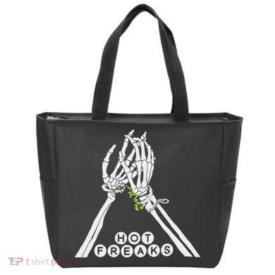 Skull Hand Hot Freaks Sweaty Bones Tote Bag