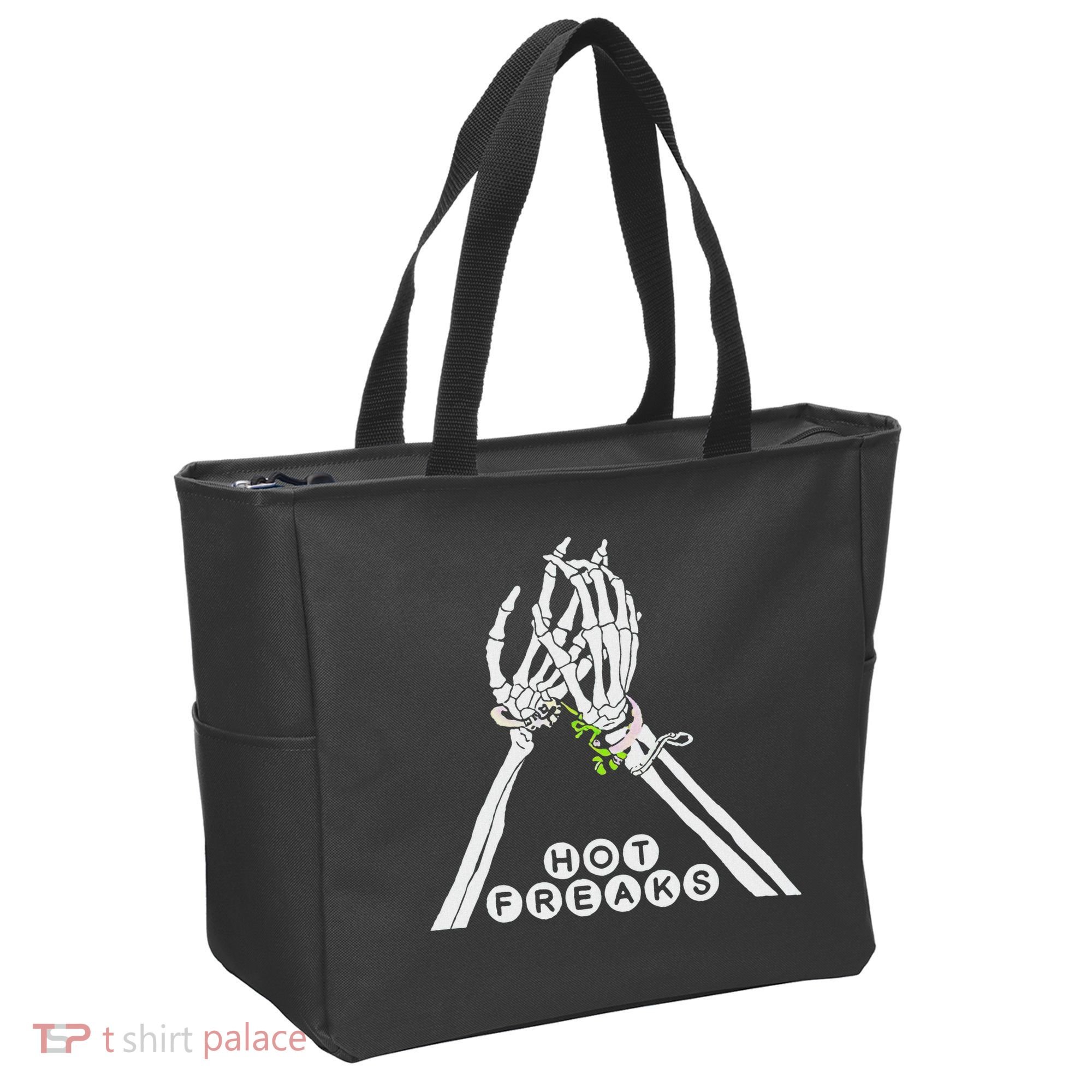 Skull Hand Hot Freaks Sweaty Bones Tote Bag