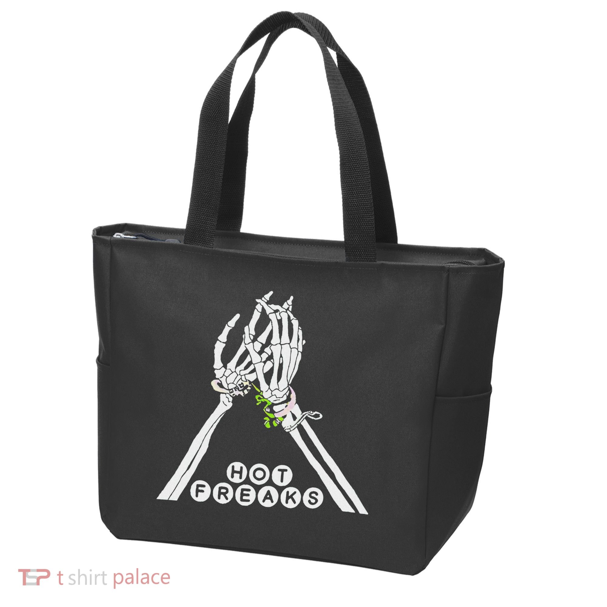 Skull Hand Hot Freaks Sweaty Bones Tote Bag