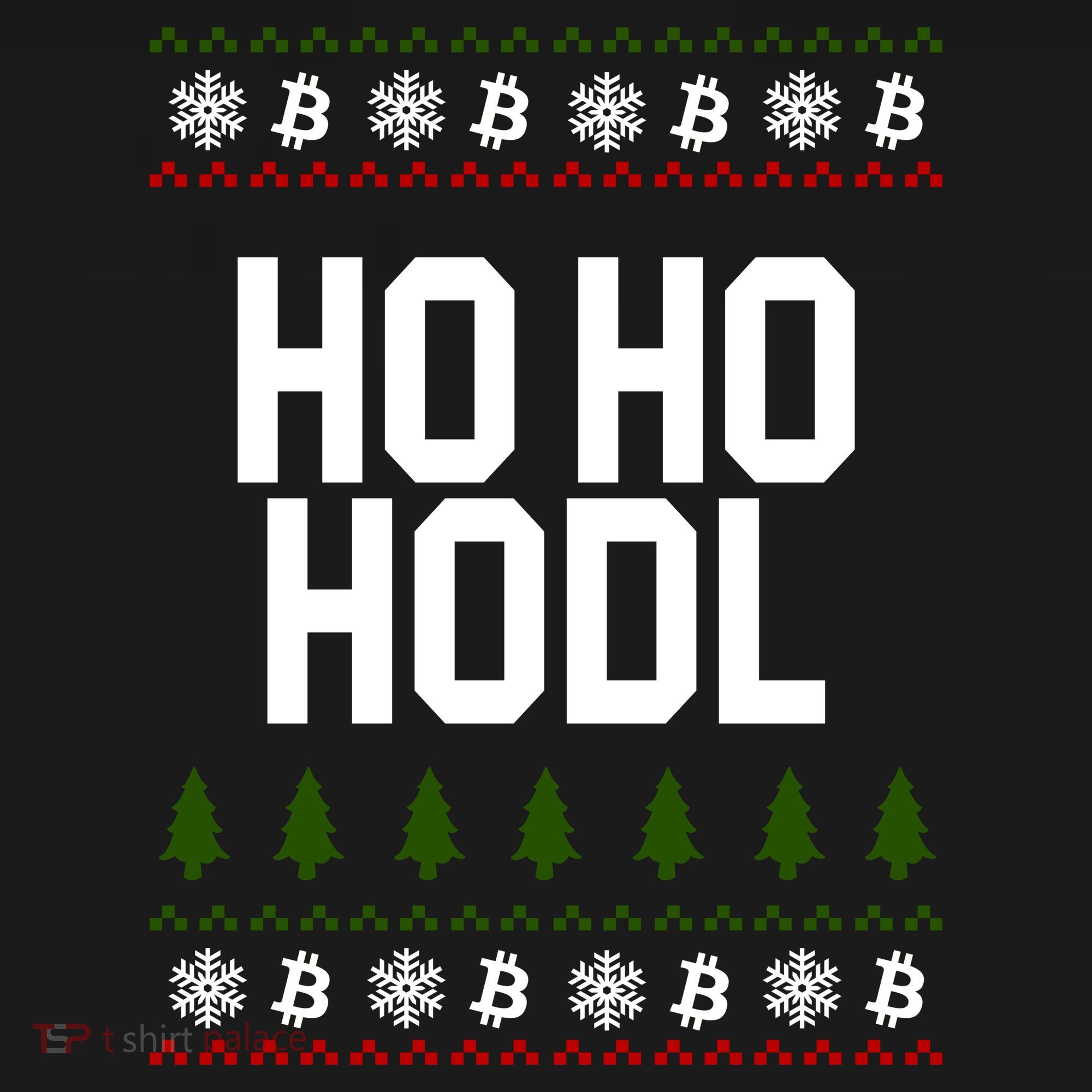 Santa Ho Ho Hodl Funny Crypto Ugly Christmas Apron