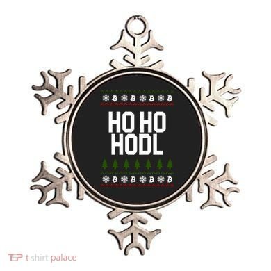 Santa Ho Ho Hodl Funny Crypto Ugly Christmas Ornament