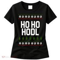 Santa Ho Ho Hodl Funny Crypto Ugly Christmas Women's T-Shirt thumb 0