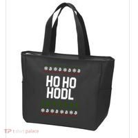 Santa Ho Ho Hodl Funny Crypto Ugly Christmas Tote Bag thumb 3