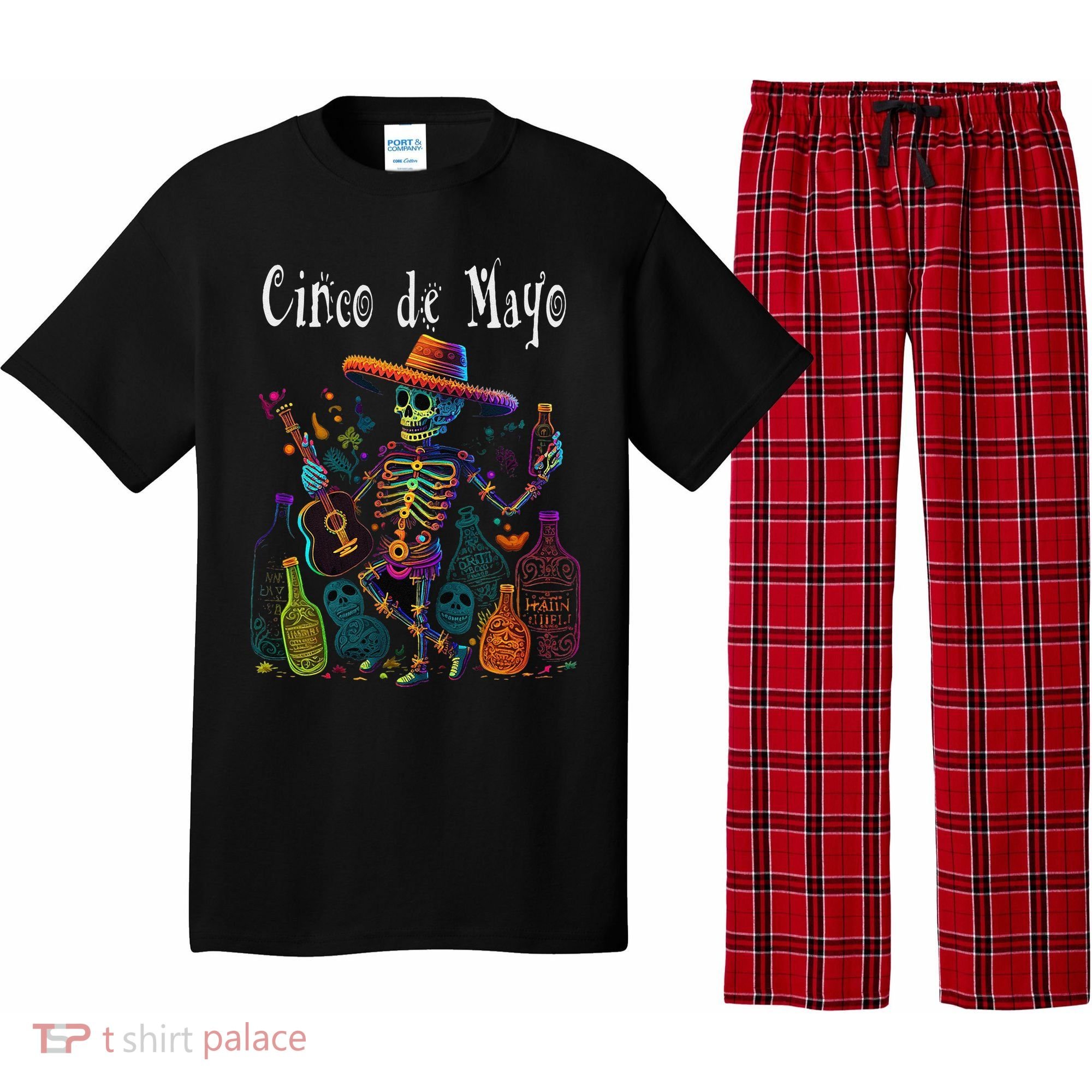 Sip Happens. Happy Cinco De Mayo! 12 Pajama Set