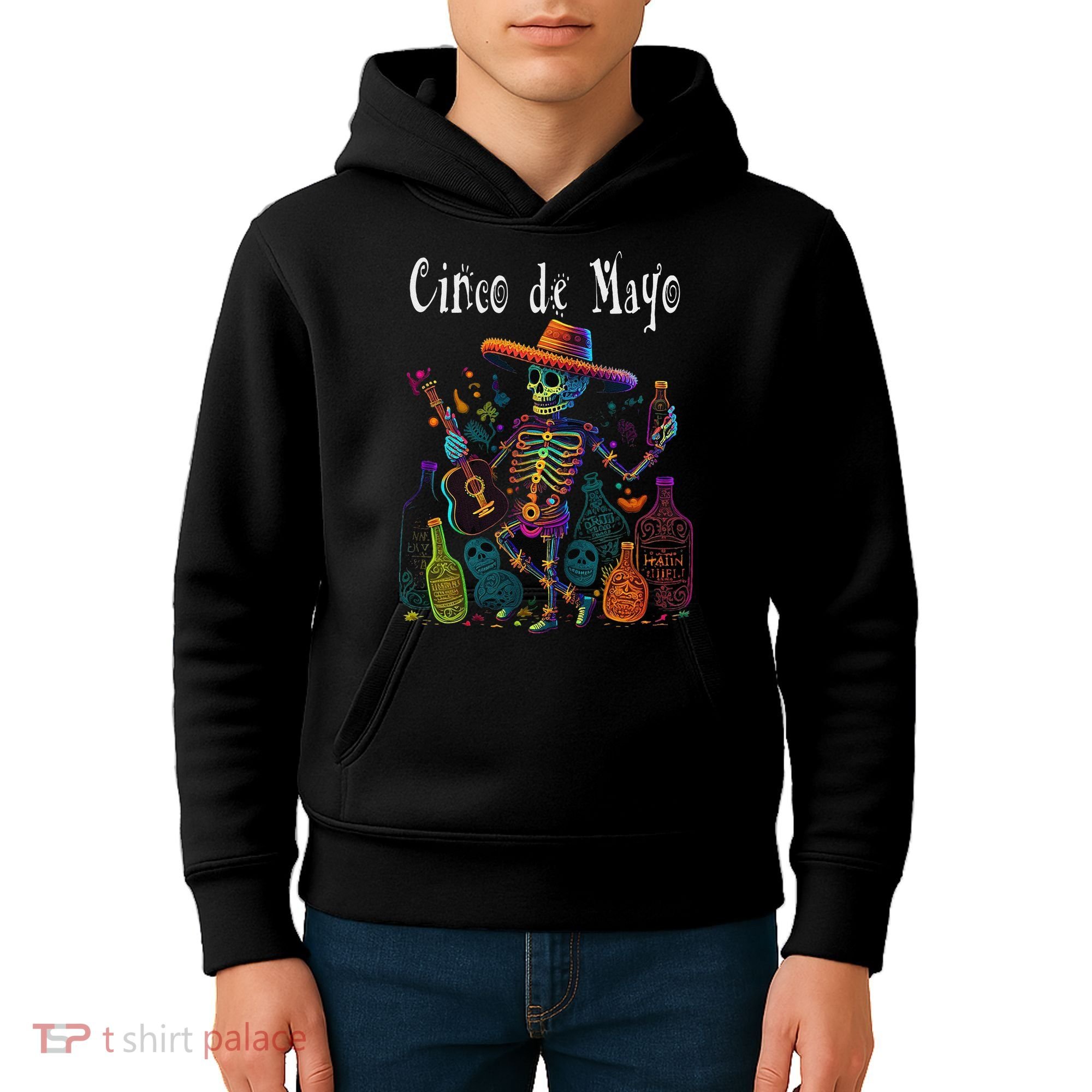 Sip Happens. Happy Cinco De Mayo! 12 Kids Hoodie