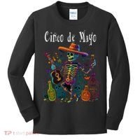 Sip Happens. Happy Cinco De Mayo! 12 Kids Long Sleeve Shirt thumb 0