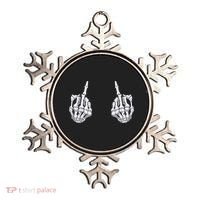 Skeleton Hand Halloween Bones Middle Finger Skull Ornament thumb 0