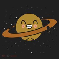 Saturn Hula Hoop Space Cute Beanie thumb 2