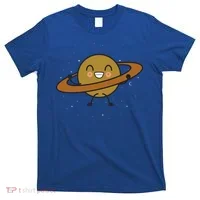 Saturn Hula Hoop Space Cute T-Shirt thumb 0