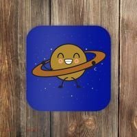 Saturn Hula Hoop Space Cute Coaster thumb 0