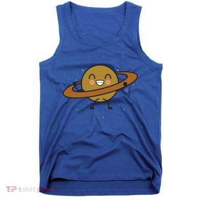 Saturn Hula Hoop Space Cute Tank Top