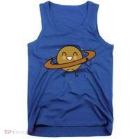 Saturn Hula Hoop Space Cute Tank Top thumb 0
