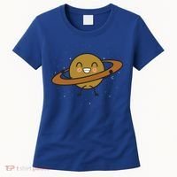 Saturn Hula Hoop Space Cute Women's T-Shirt thumb 0