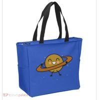 Saturn Hula Hoop Space Cute Tote Bag thumb 2
