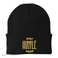 Stay Humble Hustle Hard Beanie thumb 0