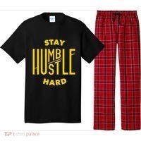 Stay Humble Hustle Hard Pajama Set thumb 0