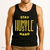 Stay Humble Hustle Hard Tank Top thumb 3