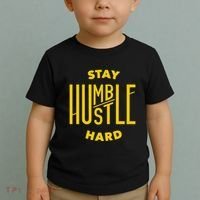 Stay Humble Hustle Hard Toddler T-Shirt thumb 2