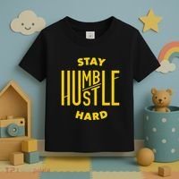 Stay Humble Hustle Hard Toddler T-Shirt thumb 3