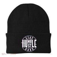 Stay Humble Hustle Hard Beanie thumb 0