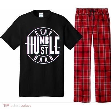 Stay Humble Hustle Hard Pajama Set