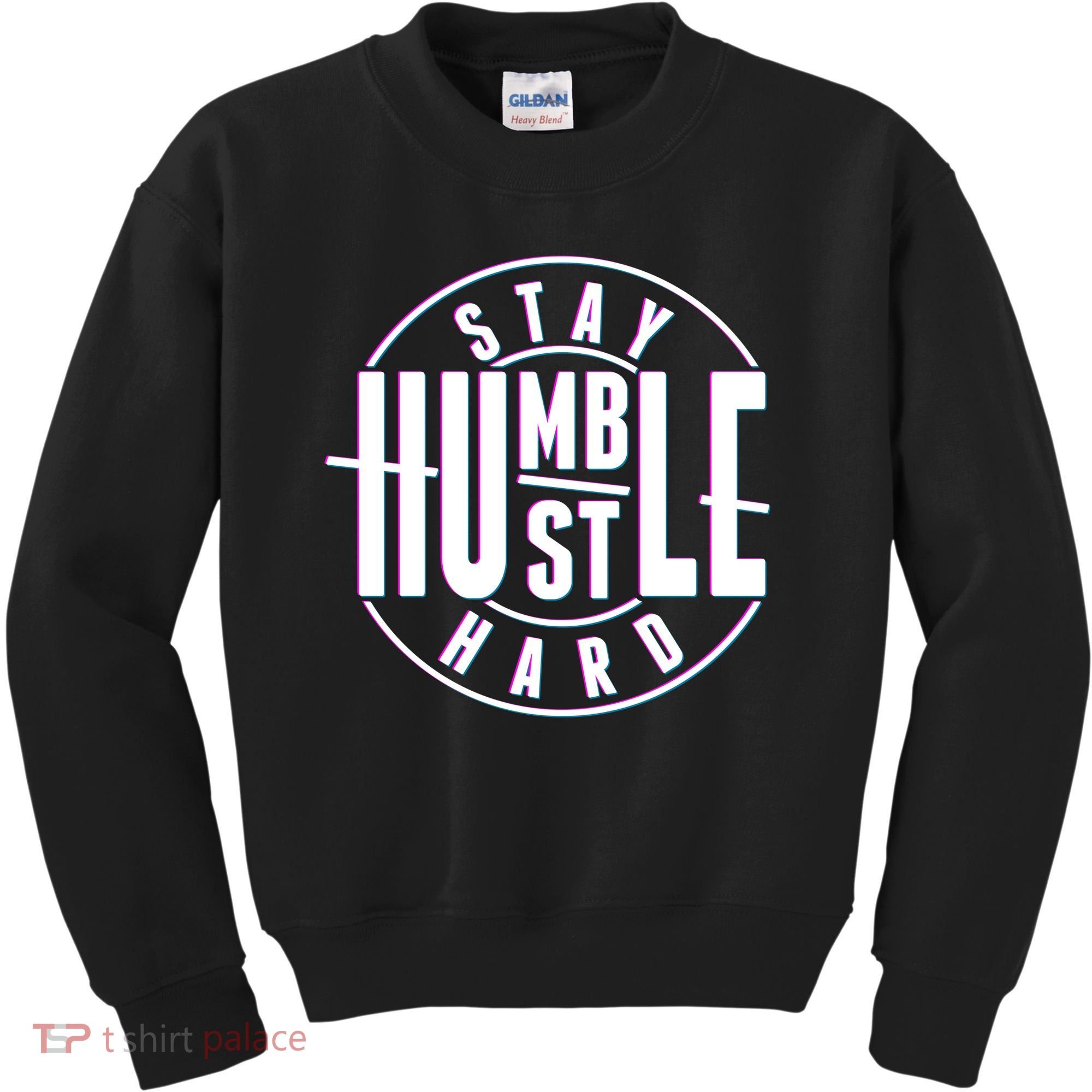 Stay Humble Hustle Hard Kids Sweatshirt
