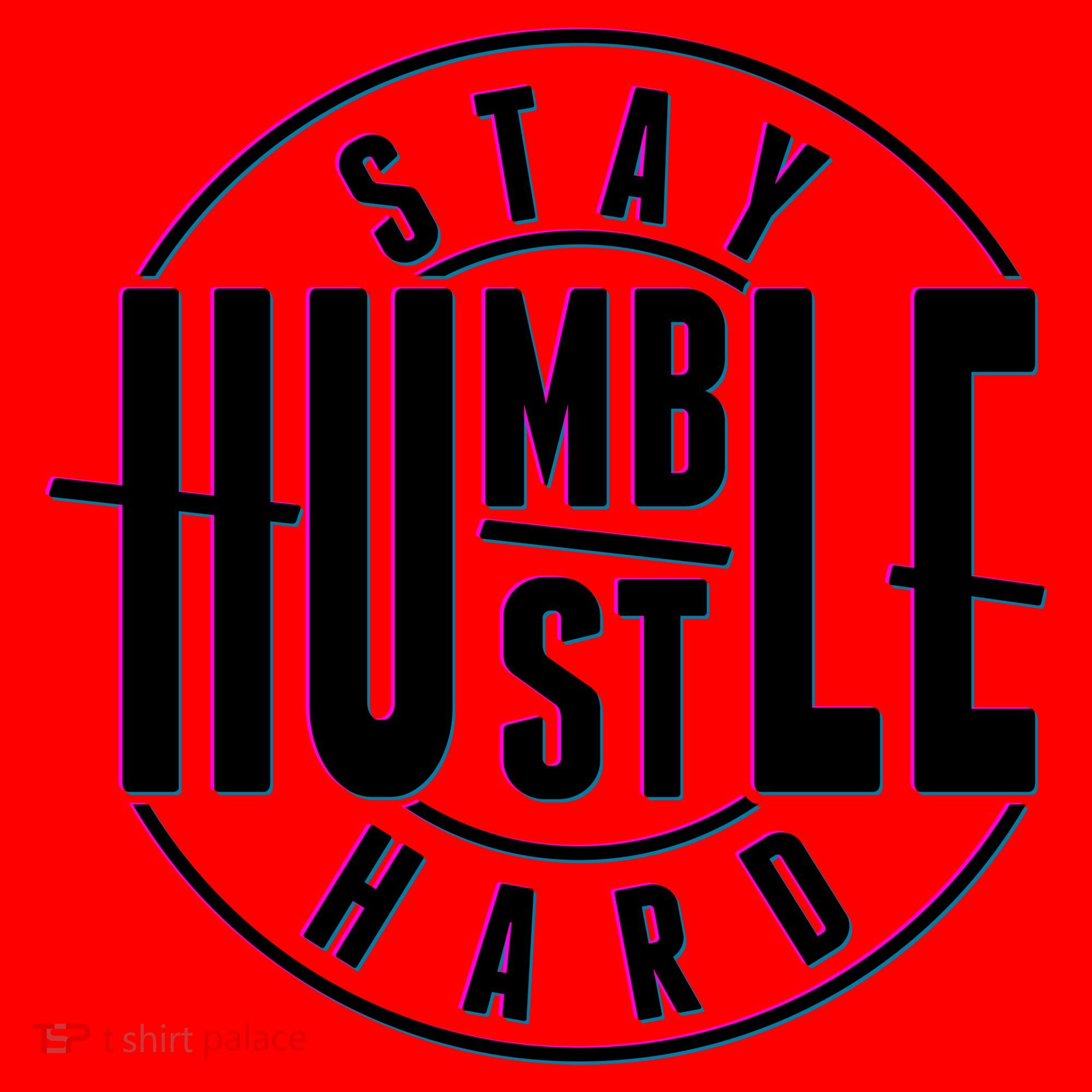 Stay Humble Hustle Hard Santa Hat