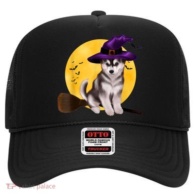 Siberian Husky Halloween Costume Shirt Boys Girls Dog Hat