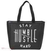 Stay Humble Hustle Hard Tote Bag thumb 0