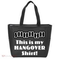 Shhh This Is My Hangover Shirt Tote Bag thumb 0