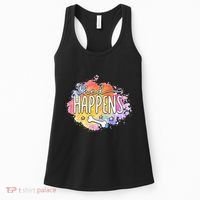 Shed Happens Is Dog Paws Is Dog Lover Is Dog Mom Is Dog Dad Women's Tank Top thumb 0