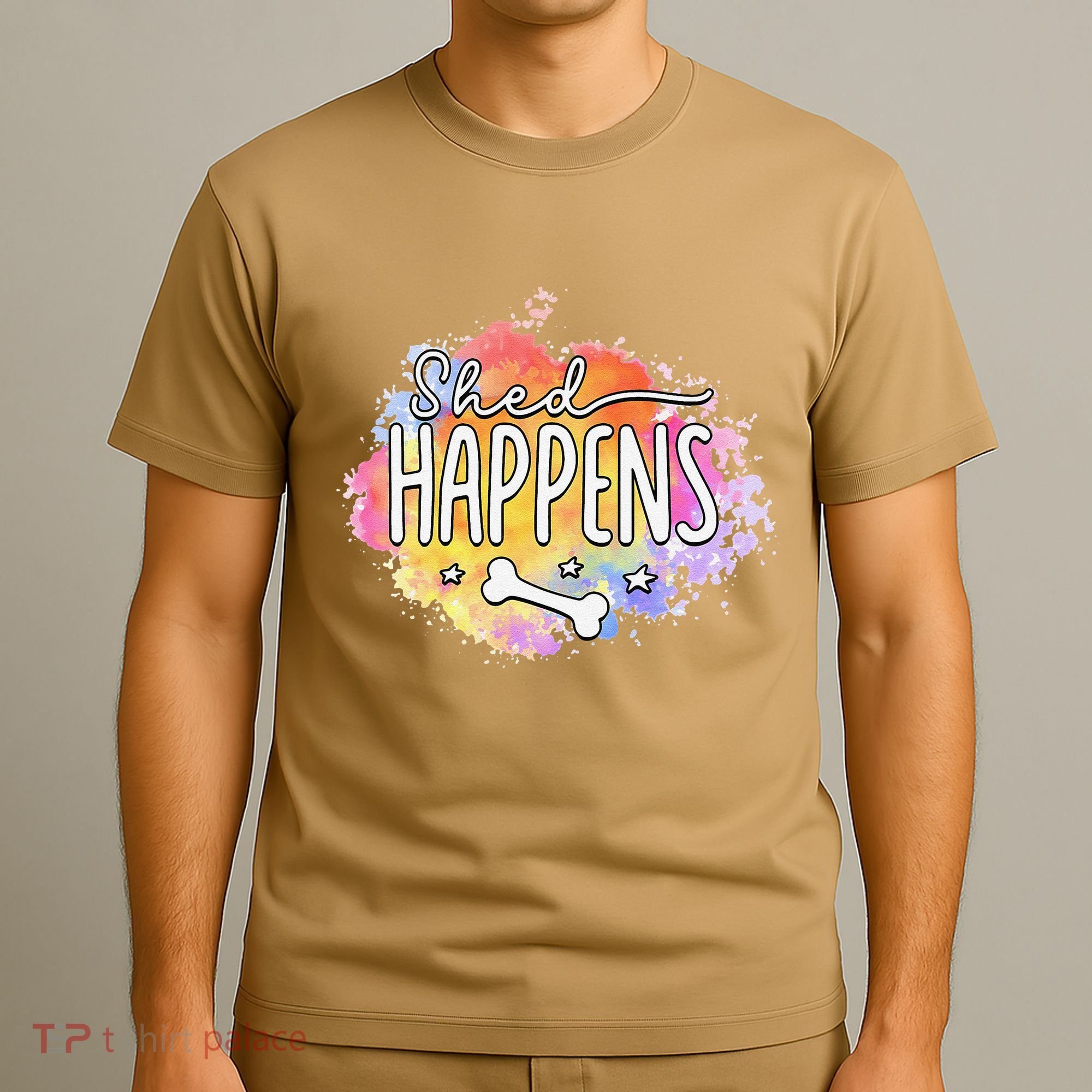 Shed Happens Is Dog Paws Is Dog Lover Is Dog Mom Is Dog Dad T-Shirt