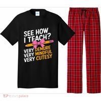 See How I Teach Teacher Appreciation Demure Mindful Cutesy Pajama Set thumb 0