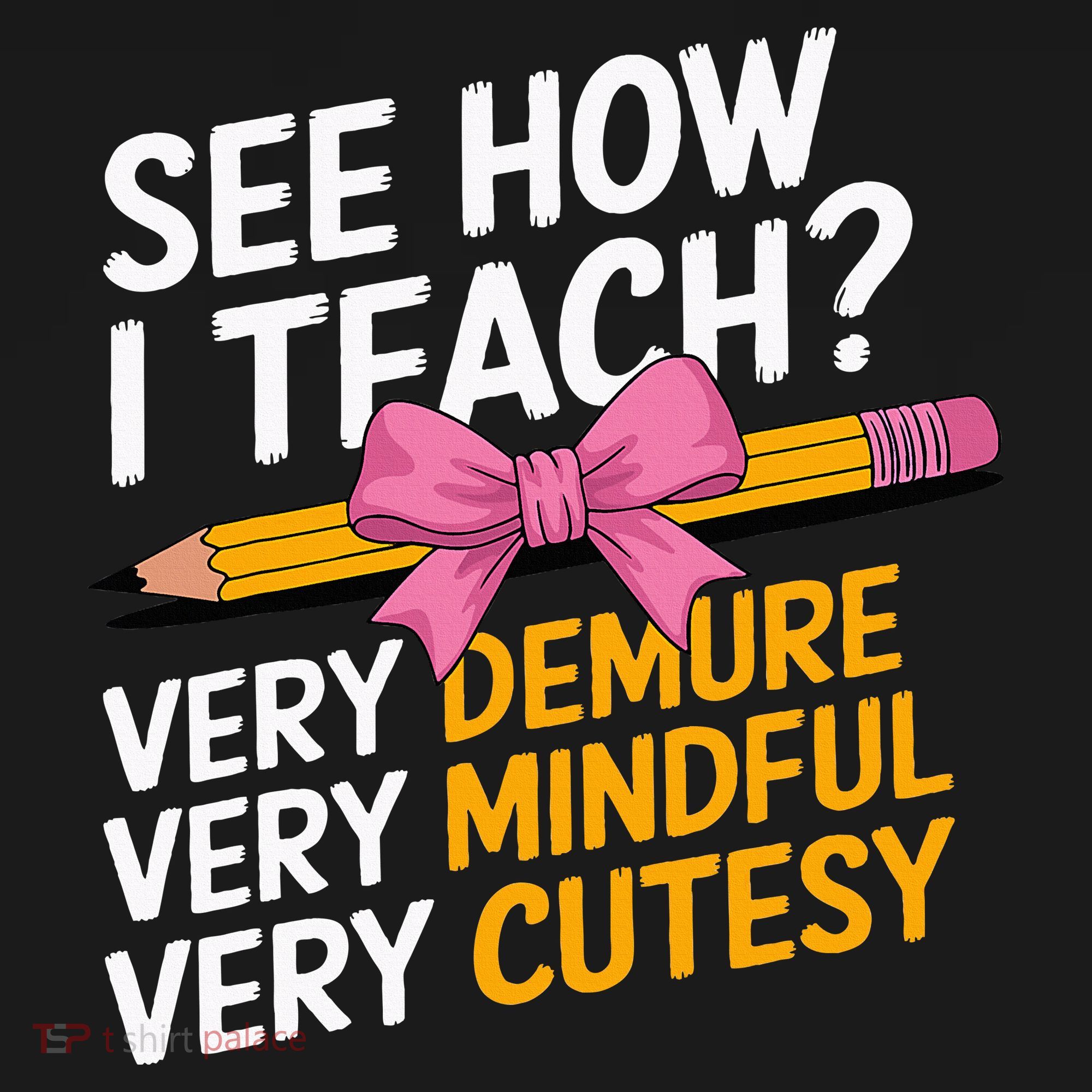 See How I Teach Teacher Appreciation Demure Mindful Cutesy Women's Hoodie