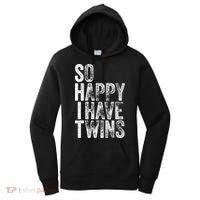 So Happy I Have Twins Father's Mother's Day Women's Hoodie thumb 0
