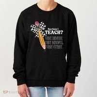 See How I Teach Very Demure Very Mindful Very Cutesy Teacher Women's Sweatshirt thumb 0