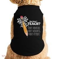 See How I Teach Very Demure Very Mindful Very Cutesy Teacher Doggie Tank thumb 0