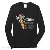 See How I Teach Very Demure Very Mindful Very Cutesy Teacher Long Sleeve Shirt thumb 0