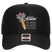 See How I Teach Very Demure Very Mindful Very Cutesy Teacher Hat thumb 0