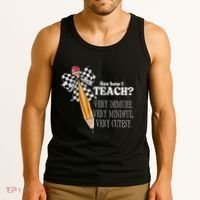 See How I Teach Very Demure Very Mindful Very Cutesy Teacher Tank Top thumb 3