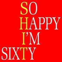 So Happy I'm Sixty 1960 Funny 60th Birthday Gift Santa Hat thumb 1