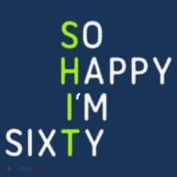 So Happy IM Sixty 60 Year Old Gag Gift Funny 60th Birthday Women's Hoodie thumb 2
