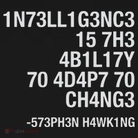 Stephen Hawking Intelligence Is The Ability To Adapt To Change Funny Backpack thumb 2