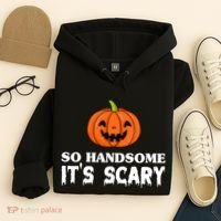 So Handsome Its Scary Funny Halloween Hoodie thumb 4