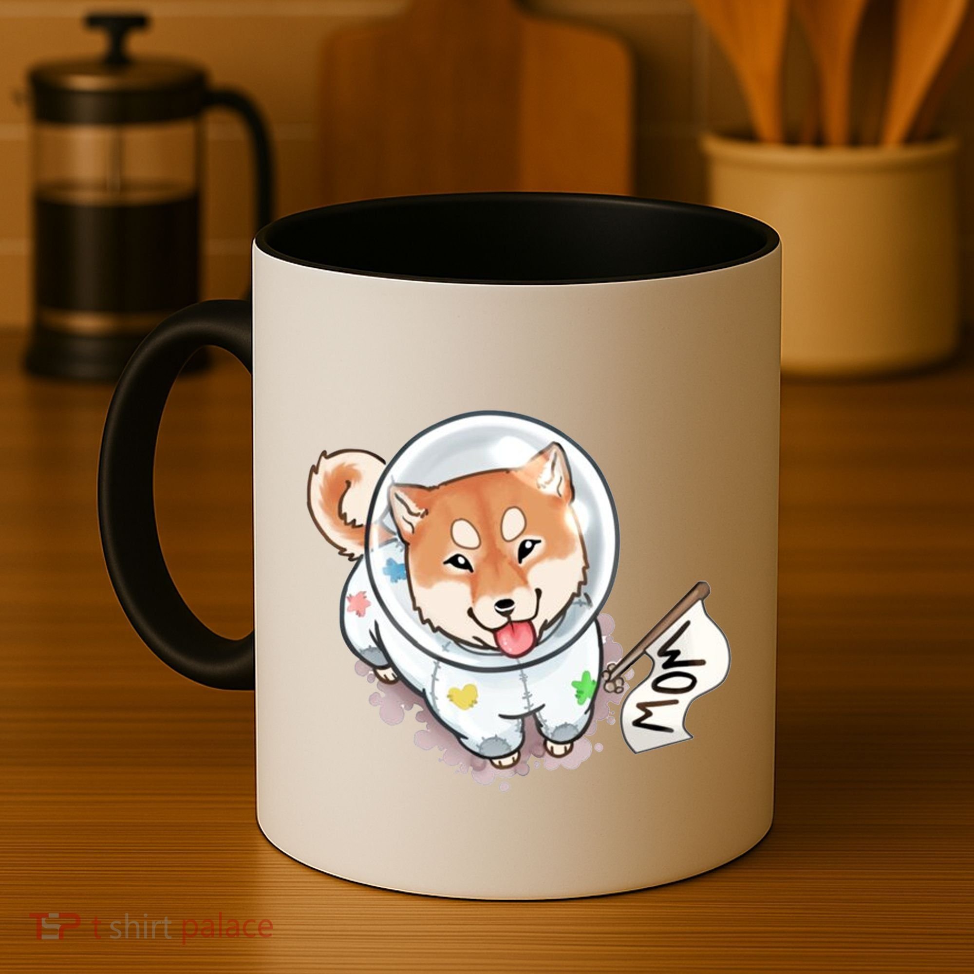 Shiba Inu Astronaut Cute Mom Coffee Mug