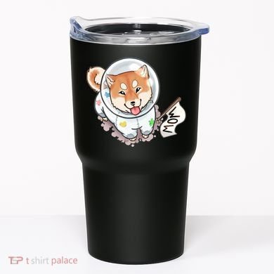 Shiba Inu Astronaut Cute Mom Tumbler