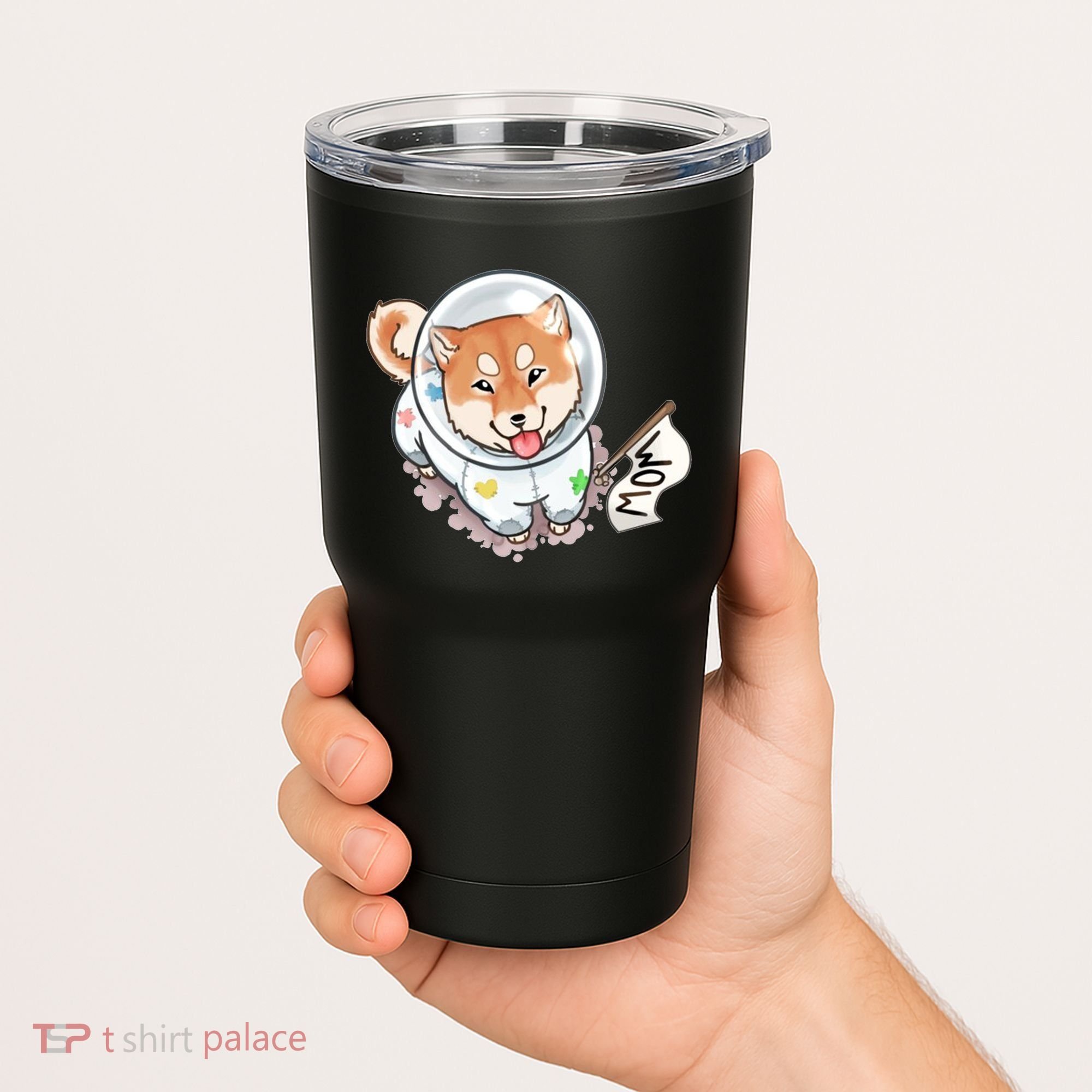 Shiba Inu Astronaut Cute Mom Tumbler